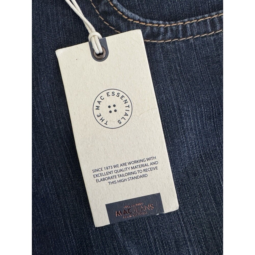 Mac Jeans NWT Blue Jeans Size 36 Ben Stretch Regular Fit T400 Stretch - Picture 9 of 10